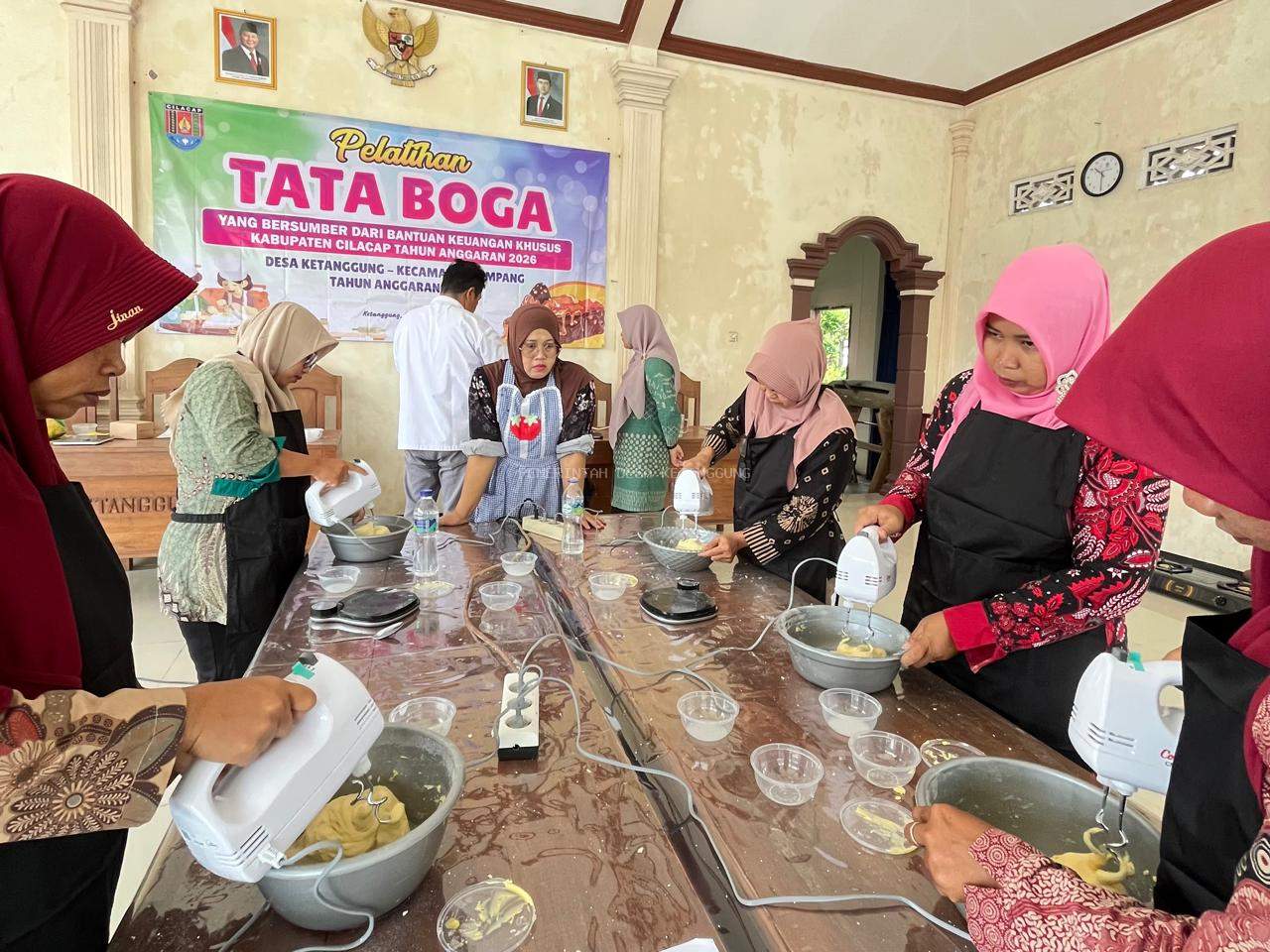 Desa Ketanggung Bekali Masyarakat dengan Keterampilan Tata Boga melalui Program BKK 2026